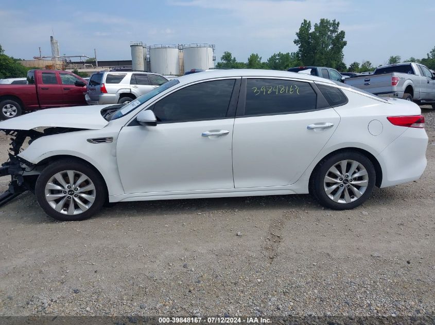 2016 Kia Optima Lx VIN: 5XXGT4L33GG035580 Lot: 39848167
