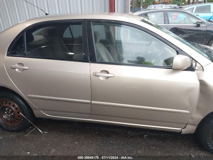 2004 Toyota Corolla Le VIN: 1NXBR32E24Z194226 Lot: 39848170