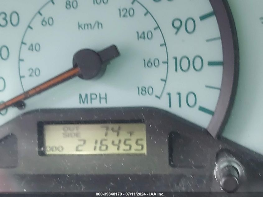 2004 Toyota Corolla Le VIN: 1NXBR32E24Z194226 Lot: 39848170