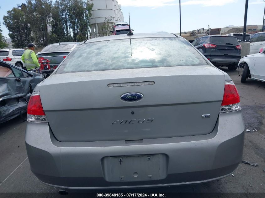 2008 Ford Focus Se/Ses VIN: 1FAHP33N88W166160 Lot: 39848185