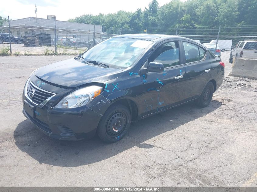 2013 Nissan Versa 1.6 Sv VIN: 3N1CN7AP9DL891968 Lot: 39848186