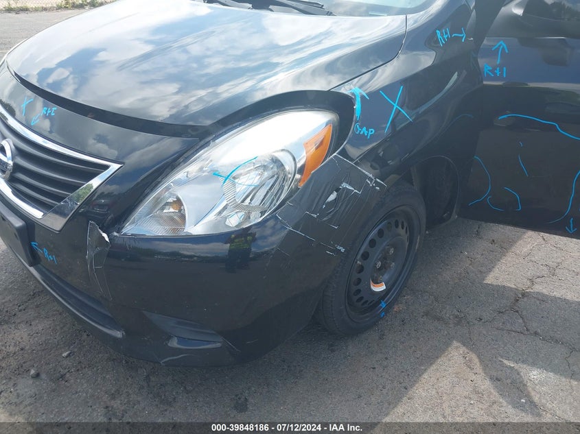 2013 Nissan Versa 1.6 Sv VIN: 3N1CN7AP9DL891968 Lot: 39848186