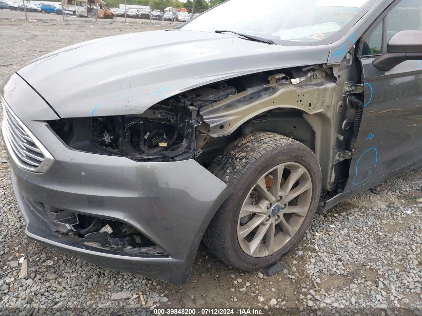 2017 Ford Fusion Se VIN: 3FA6P0HDXHR272487 Lot: 39848200