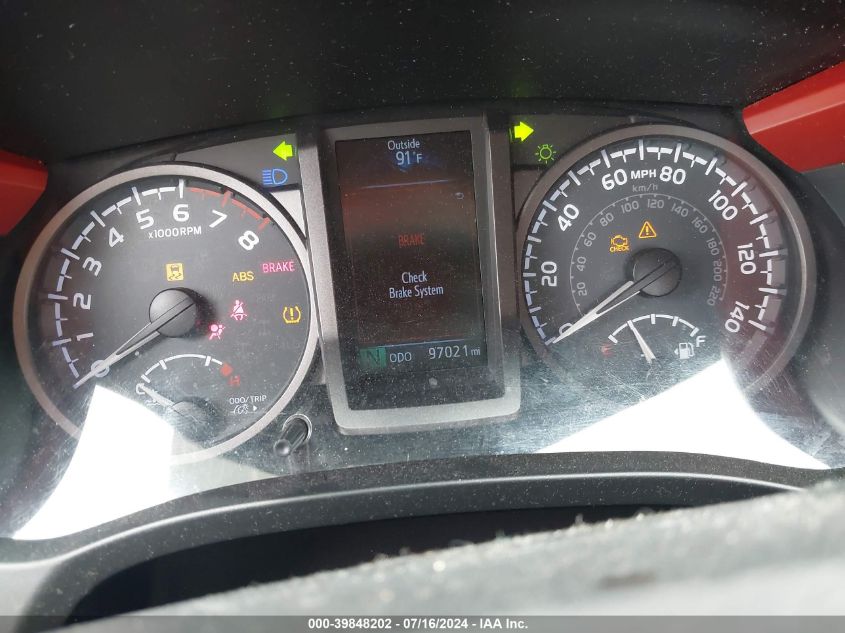 2017 Toyota Tacoma Trd Sport VIN: 3TMCZ5AN6HM049075 Lot: 39848202