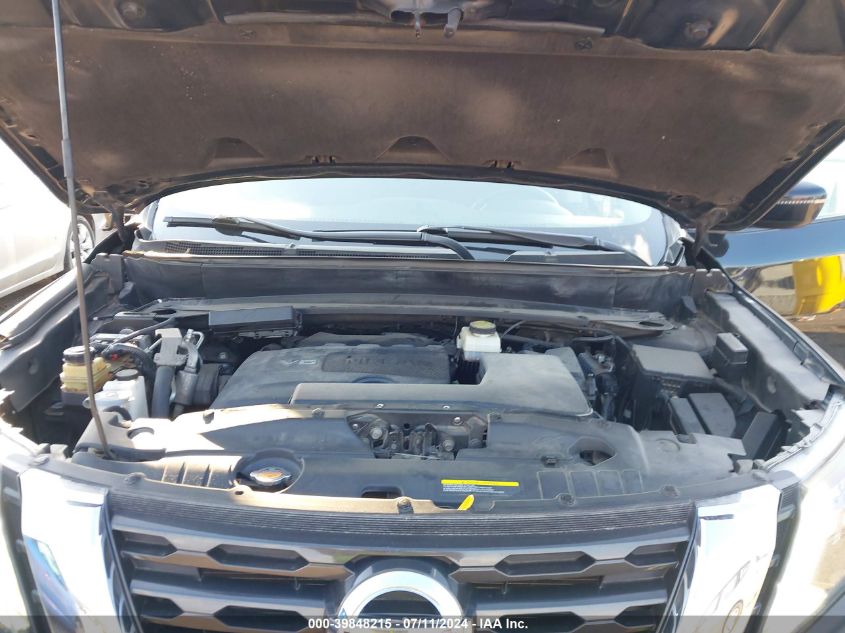 2018 Nissan Pathfinder Sv VIN: 5N1DR2MMXJC604604 Lot: 39848215