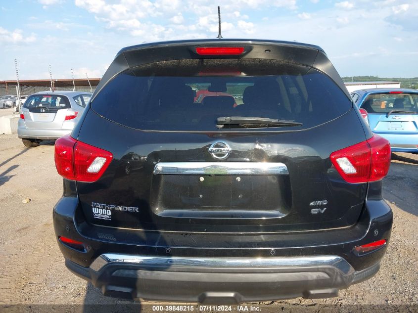 2018 Nissan Pathfinder Sv VIN: 5N1DR2MMXJC604604 Lot: 39848215