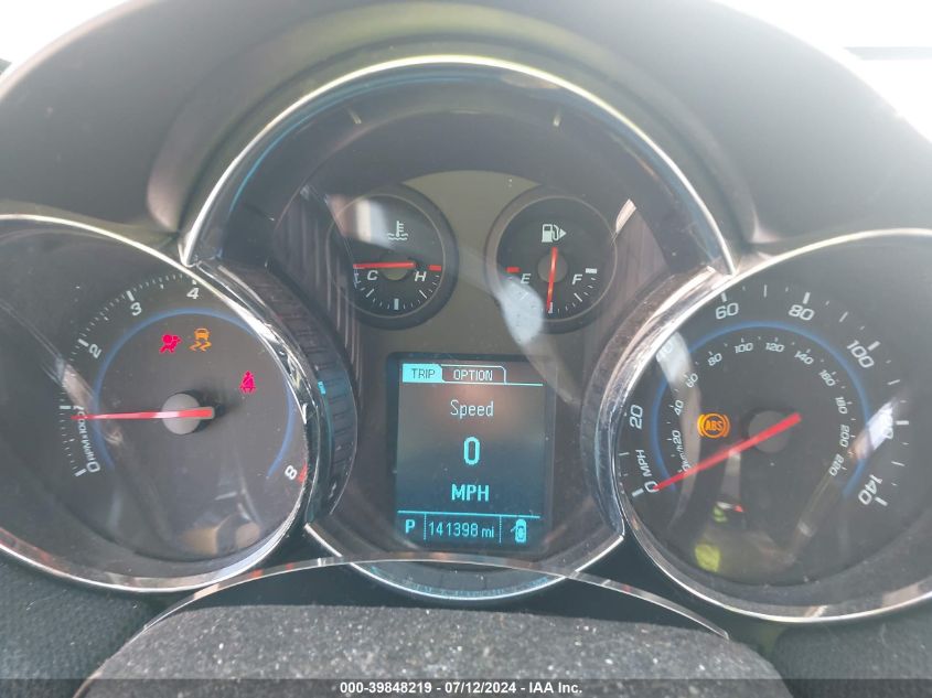 2014 Chevrolet Cruze Lt VIN: 1G1PE5SB6E7220858 Lot: 39848219