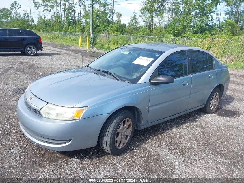 2003 Saturn Ion 2 VIN: 1G8AJ52F23Z110011 Lot: 39848223