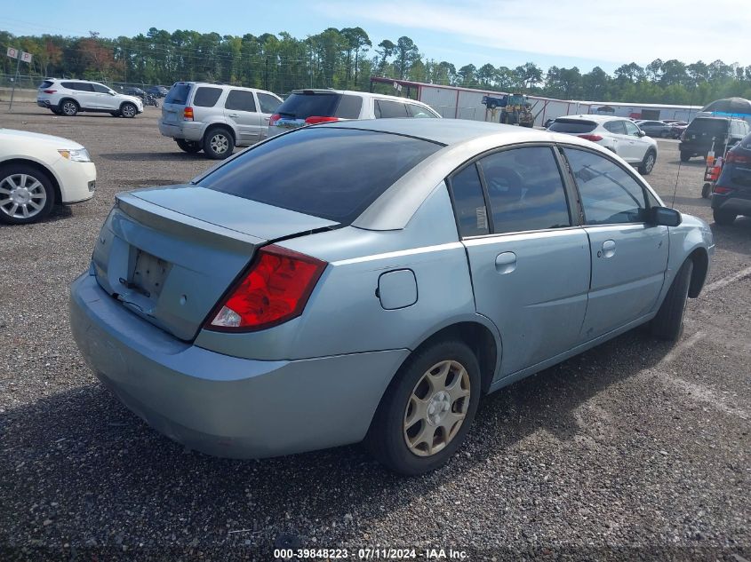 2003 Saturn Ion 2 VIN: 1G8AJ52F23Z110011 Lot: 39848223