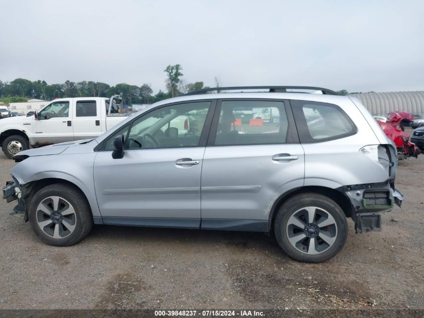 2018 Subaru Forester 2.5I VIN: JF2SJALC3JH466826 Lot: 39848237