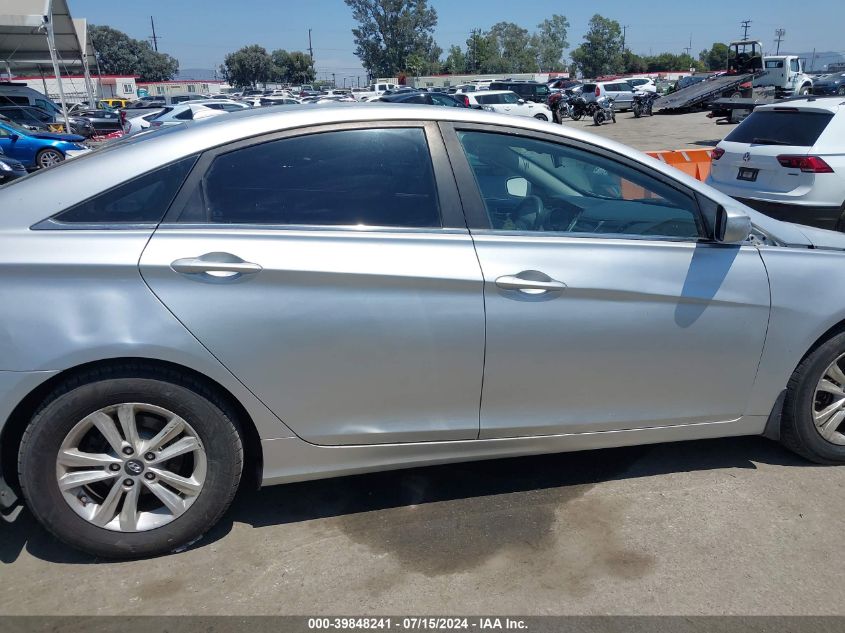 2012 Hyundai Sonata Gls VIN: 5NPEB4AC9CH372993 Lot: 39848241