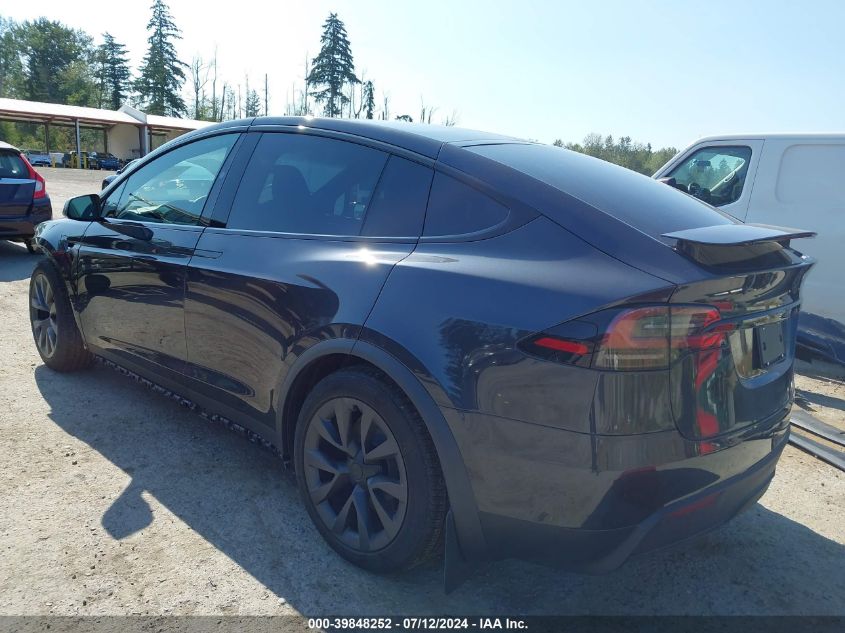 2023 Tesla Model X VIN: 7SAXCDE51PF430037 Lot: 39848252