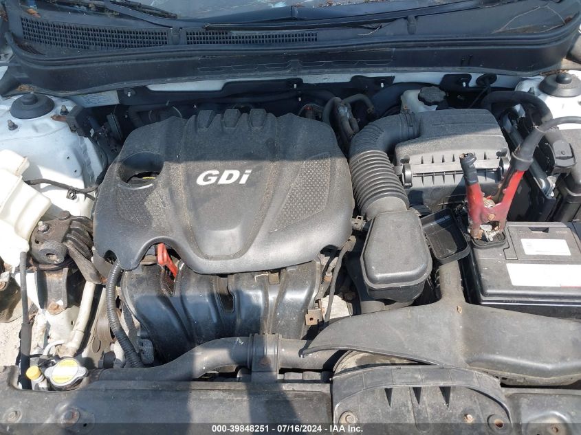 2012 Hyundai Sonata Gls VIN: 5NPEB4AC3CH312353 Lot: 39848251