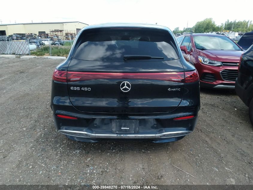 2023 Mercedes-Benz Eqs 450 Suv 4Matic VIN: 4JGDM2EB9PA009873 Lot: 39848270