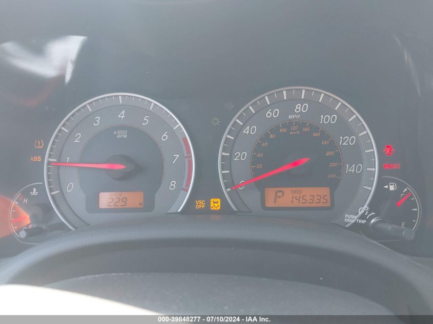 2010 Toyota Corolla S VIN: 2T1BU4EE3AC475352 Lot: 39848277