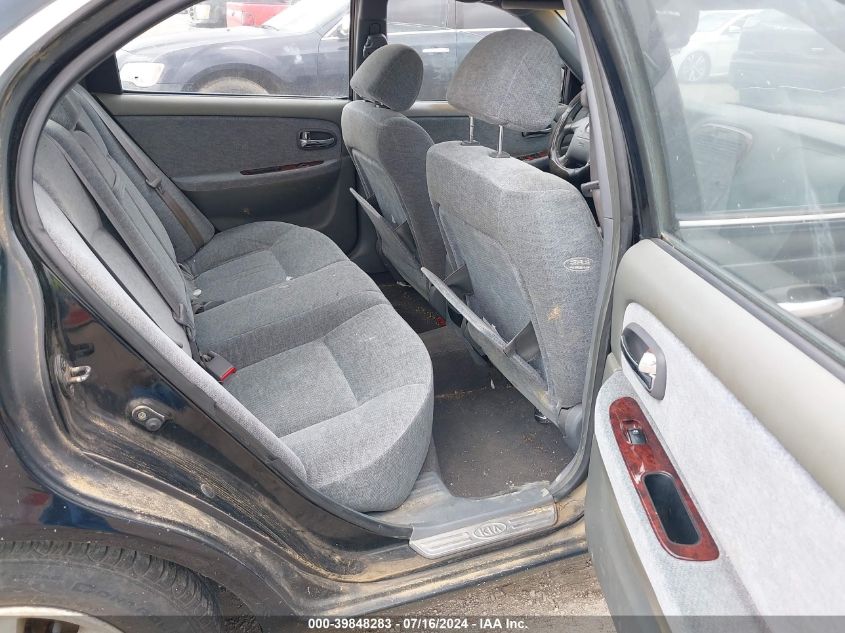 2004 Kia Optima Ex/Lx VIN: KNAGD126145375671 Lot: 39848283