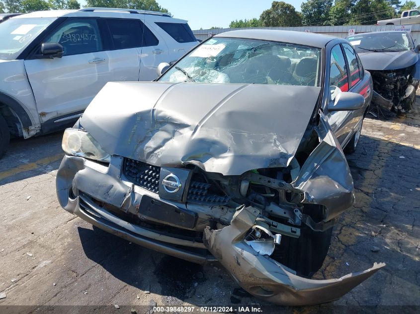 2006 Nissan Sentra 1.8/1.8S VIN: 3N1CB51DX6L482853 Lot: 39848297