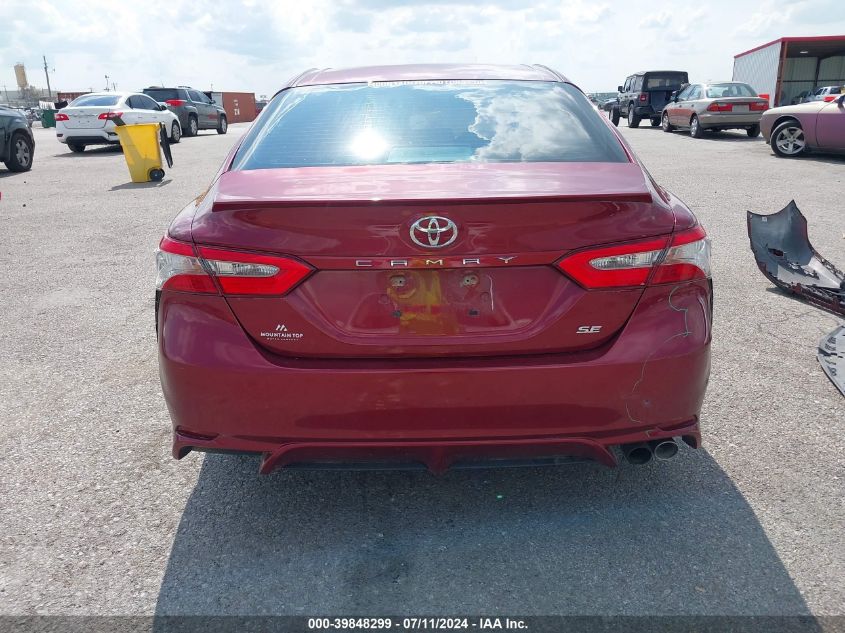 2018 Toyota Camry Se VIN: 4T1B11HK1JU661365 Lot: 39848299