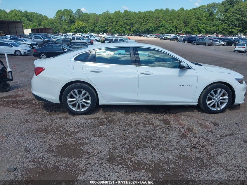 2016 Chevrolet Malibu 1Lt VIN: 1G1ZE5ST1GF261683 Lot: 39848321