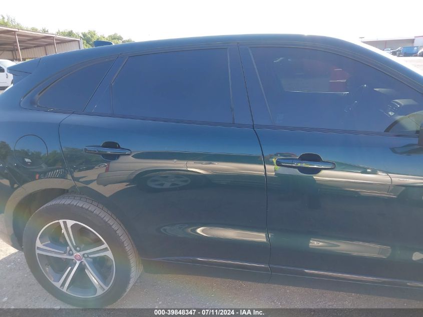 2017 Jaguar F-Pace S VIN: SADCM2BV4HA053669 Lot: 39848347