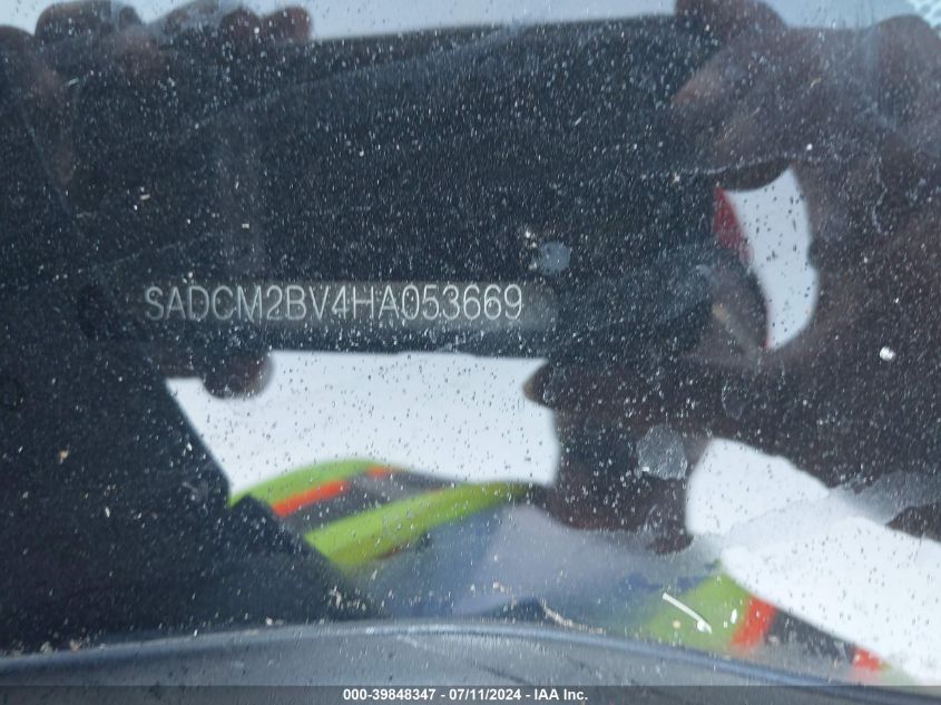 2017 Jaguar F-Pace S VIN: SADCM2BV4HA053669 Lot: 39848347