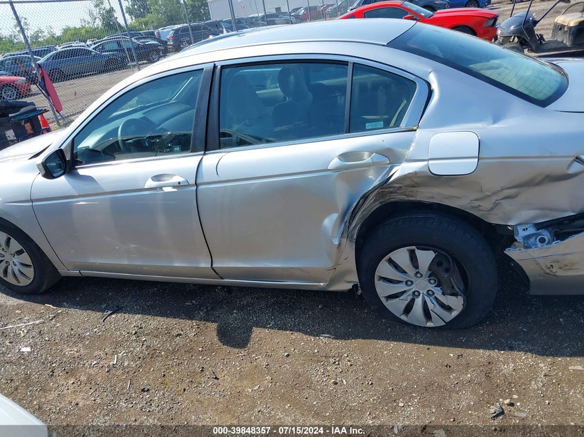2010 Honda Accord 2.4 Lx VIN: 1HGCP2F33AA085256 Lot: 39848357