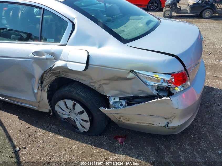 2010 Honda Accord 2.4 Lx VIN: 1HGCP2F33AA085256 Lot: 39848357