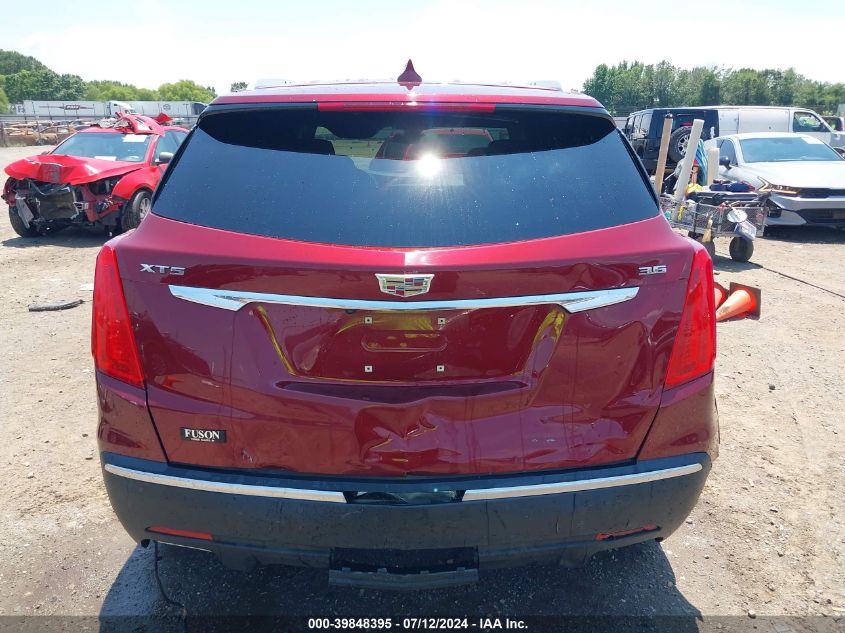 2017 Cadillac Xt5 Luxury VIN: 1GYKNBRS4HZ284079 Lot: 39848395