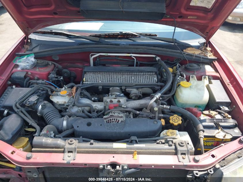 2004 Subaru Forester 2.5Xt VIN: JF1SG69624H732707 Lot: 39848428