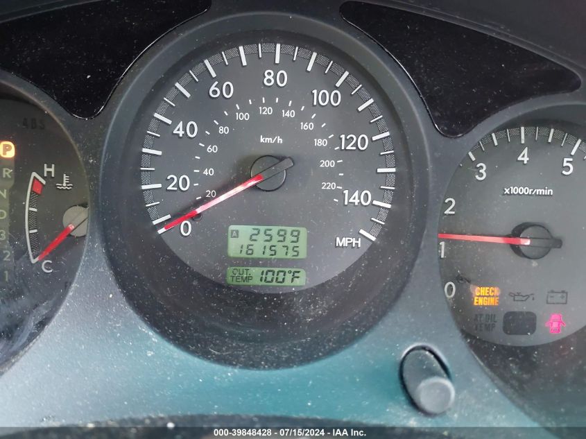 2004 Subaru Forester 2.5Xt VIN: JF1SG69624H732707 Lot: 39848428