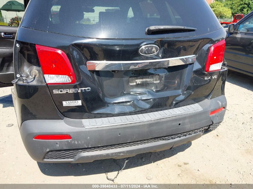 2012 Kia Sorento Ex V6 VIN: 5XYKUDA27CG204698 Lot: 39848433