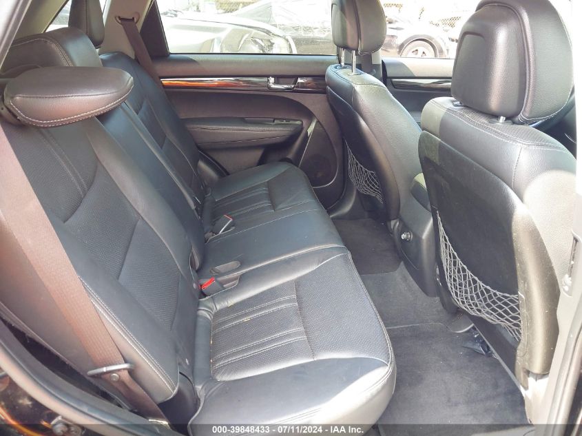 2012 Kia Sorento Ex V6 VIN: 5XYKUDA27CG204698 Lot: 39848433