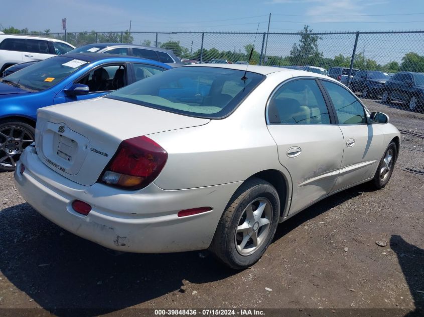 2001 Oldsmobile Aurora 3.5 VIN: 1G3GR64H814274242 Lot: 39848436