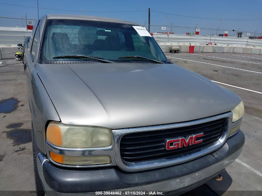 2002 GMC Sierra 1500 Sl VIN: 2GTEC19V221387448 Lot: 39848462