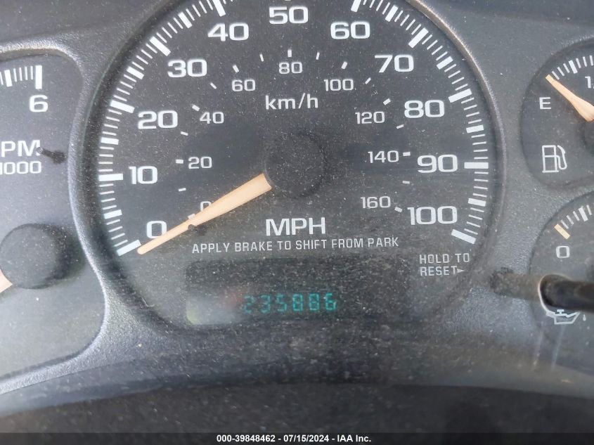 2002 GMC Sierra 1500 Sl VIN: 2GTEC19V221387448 Lot: 39848462