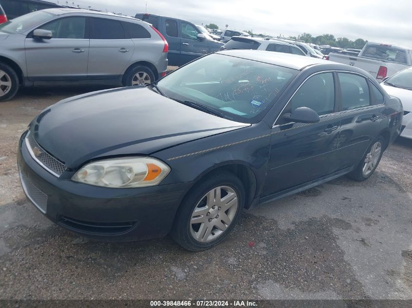 2013 Chevrolet Impala Lt VIN: 2G1WG5E30D1255983 Lot: 39848466