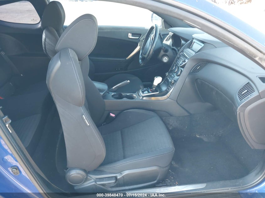 2013 Hyundai Genesis 2.0T VIN: KMHHT6KD5DU092598 Lot: 39848470