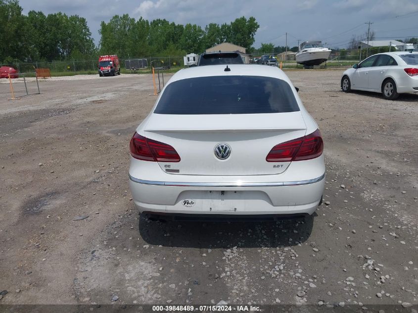 2013 Volkswagen Cc 2.0T Lux VIN: WVWRN7AN0DE525239 Lot: 39848489