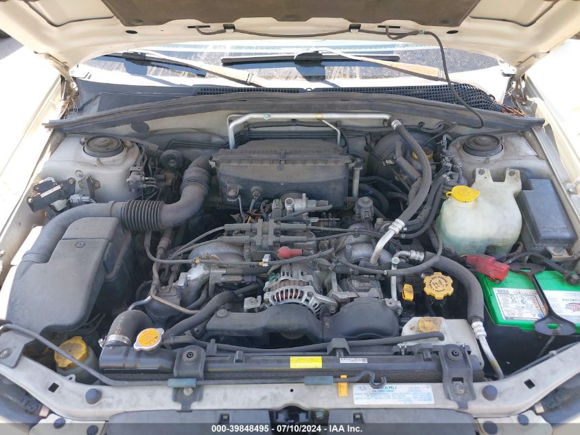 2004 Subaru Forester 2.5Xs VIN: JF1SG65684H744477 Lot: 39848495