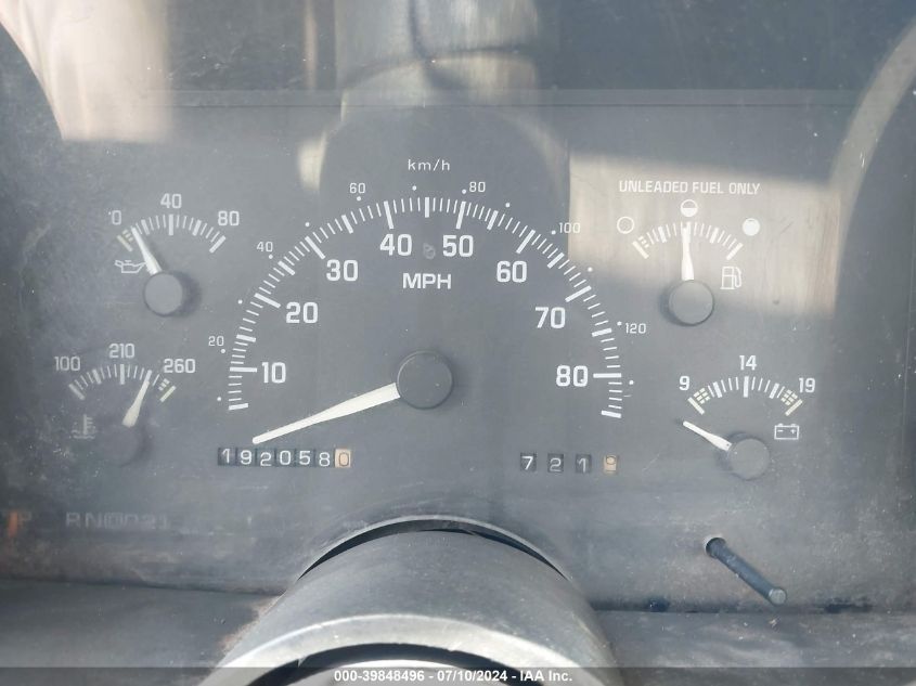 1994 Chevrolet Gmt-400 C2500 VIN: 1GCFC24H9RZ249256 Lot: 39848496