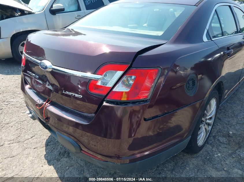 2011 Ford Taurus Limited VIN: 1FAHP2FW9BG148931 Lot: 39848506