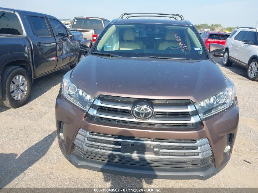 VIN 5TDYZRFH8HS212938 2017 TOYOTA HIGHLANDER no.12