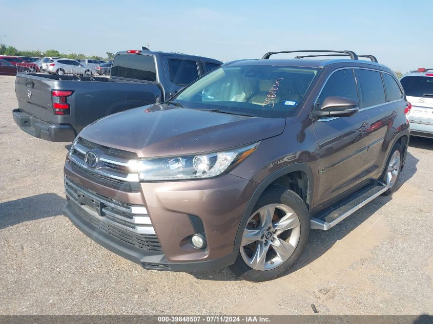 VIN 5TDYZRFH8HS212938 2017 TOYOTA HIGHLANDER no.2