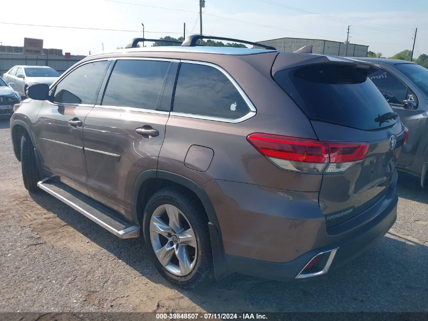 VIN 5TDYZRFH8HS212938 2017 TOYOTA HIGHLANDER no.3