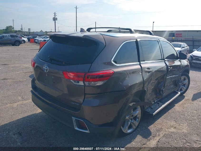 VIN 5TDYZRFH8HS212938 2017 TOYOTA HIGHLANDER no.4