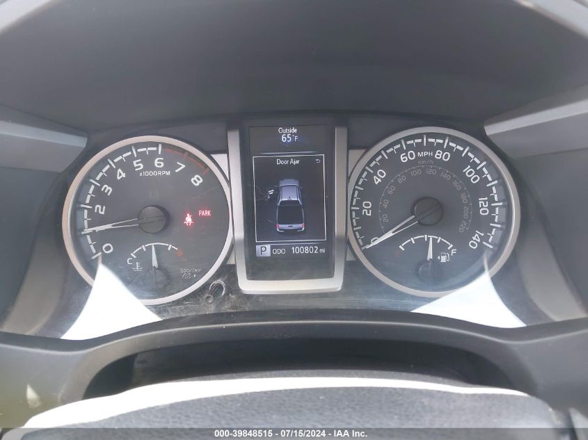 2016 Toyota Tacoma Sr5 VIN: 3TMBZ5DN7GM005477 Lot: 39848515