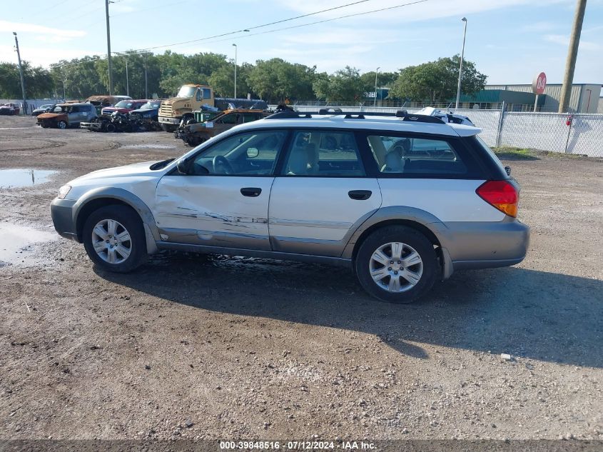 2005 Subaru Legacy Outback 2.5I VIN: 4S4BP61C357356016 Lot: 39848516