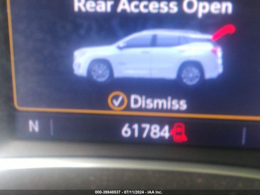 2019 GMC Terrain Denali VIN: 3GKALXEX9KL396711 Lot: 39848537