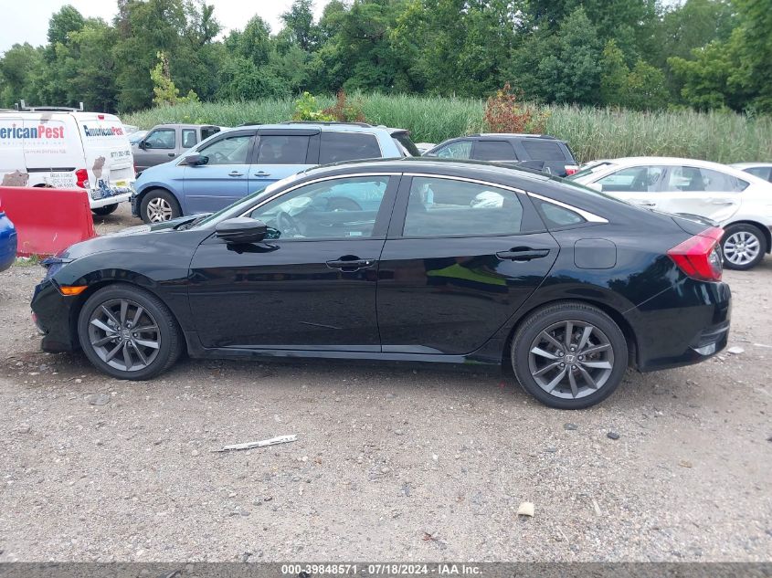 2019 Honda Civic Ex VIN: 2HGFC1F37KH651392 Lot: 39848571