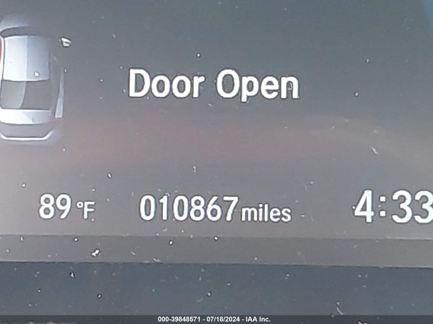 2019 Honda Civic Ex VIN: 2HGFC1F37KH651392 Lot: 39848571